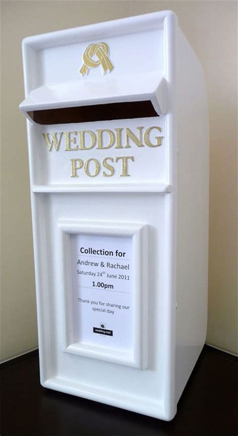 wedding post box template